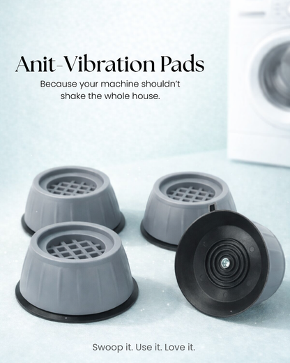 Anti-vibration Pads For Washing Machine (4 units)