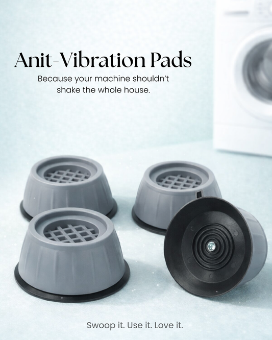 Anti-vibration Pads For Washing Machine (4 units)