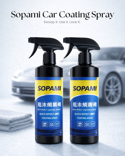 Sopami Car Coating Spray 50ml Pack of 2