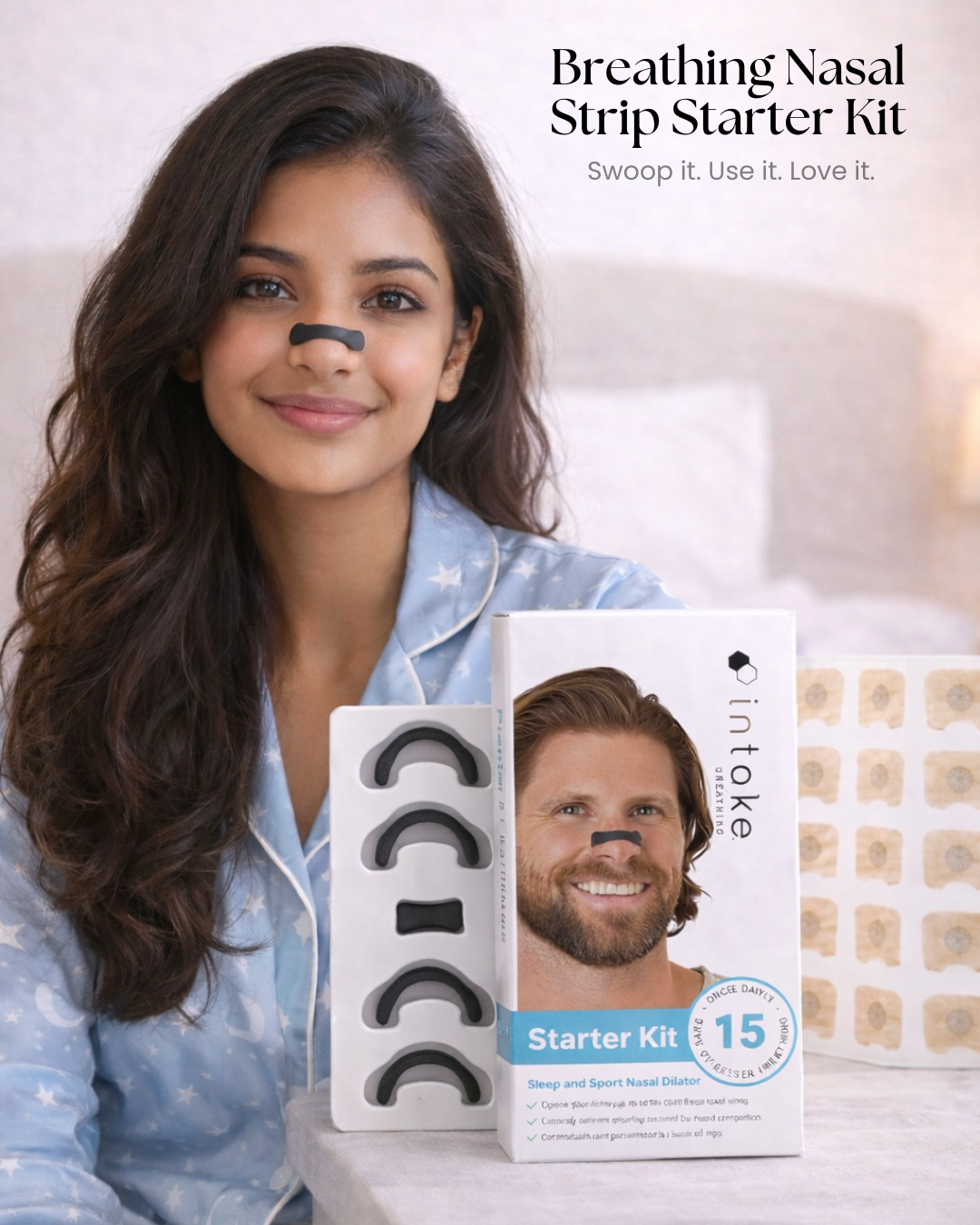 Breathing Nasal Strip Starter Kit